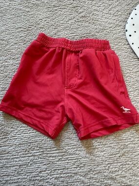 Coral casual Elastic-Waists shortie  Shorts with Side Pockets performance feel